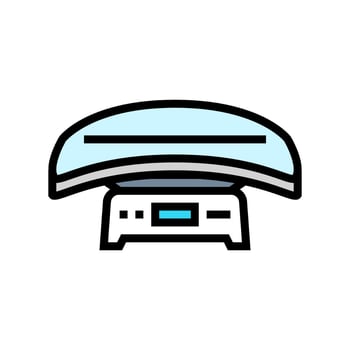 baby scale color icon illustration vector