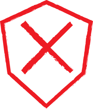 Red Shield with Cross Symbol png