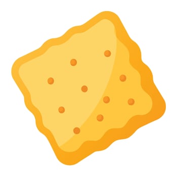 A cracker icon on a white background vector
