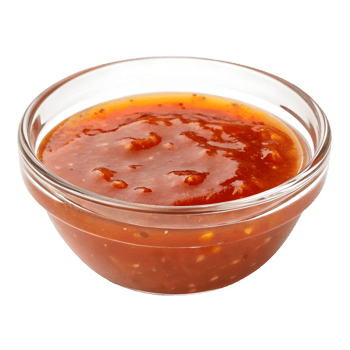 Red Sauce in a Glass Bowl png