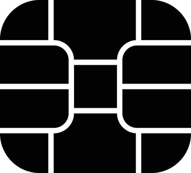 EMV Chip Icon vector