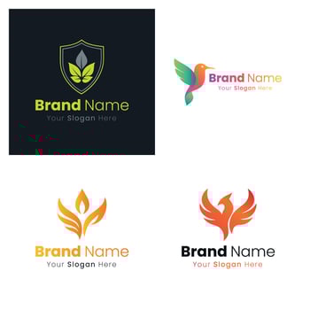 Expert Brand Identity Logo Design Services for Unique Business Visual Branding and Modern Corporate Identity Creation vector