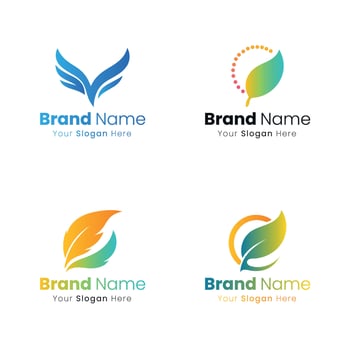 Creative Logo Design Concepts Showcasing Brand Identity and Visual Appeal for Modern Businesses vector