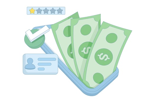 online money-making apps. technology and finance. make money from mobile apps. online money-making apps. safe and reliable. illustration design. graphic elements. vector