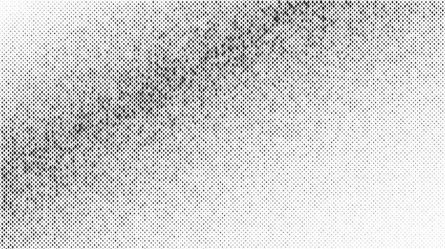 Grainy sand texture. Stippled gradient background. Grunge noise dot work wallpaper. Black dots, speckles, particles or granules. vector