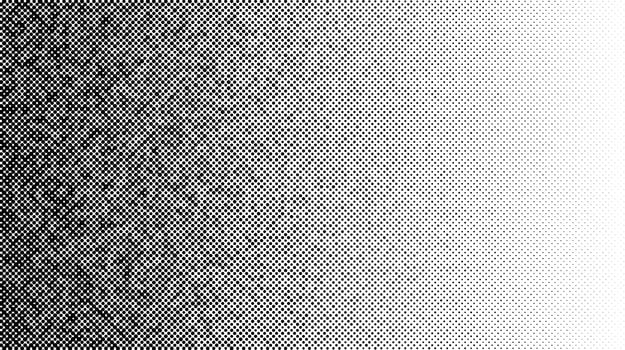 Grain stippled gradient. Faded stochastic dotwork texture. Random grunge noise halftone background. Black dots, speckles or particles wallpaper. vector