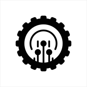 Solid icon integration vector