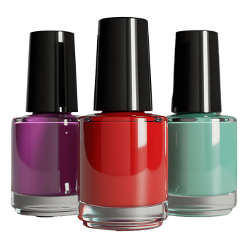 Trendy Nail Polish Colors for Salon and Cosmetic Promotions png