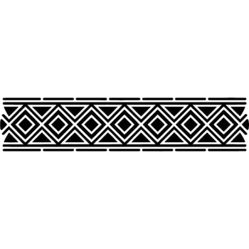 Geometric Border, Deco Pattern, Minimalist vector