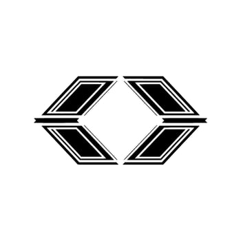 Geometric Arrowhead, Minimalist , Directional Symbol vector