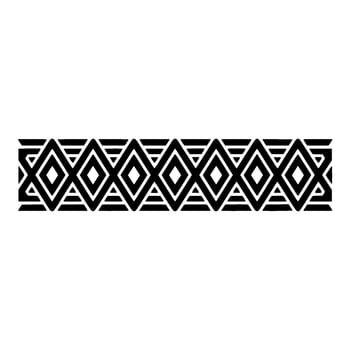 Geometric Border, Art Deco Pattern, Minimalist - Linear vector