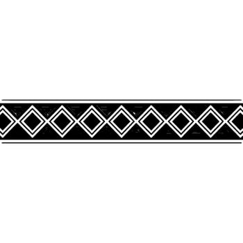 Geometric Deco Border, Vintage Style, Minimalist, Art deco vector