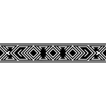 Geometric Deco Border, Minimalist - Minimalism vector