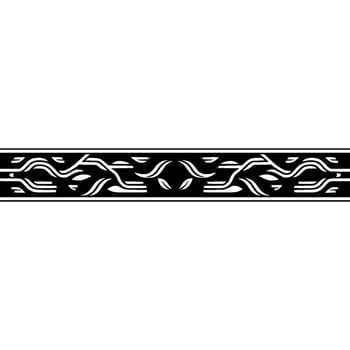Stylized Celtic Border, Subtle Gradient, Intricate vector