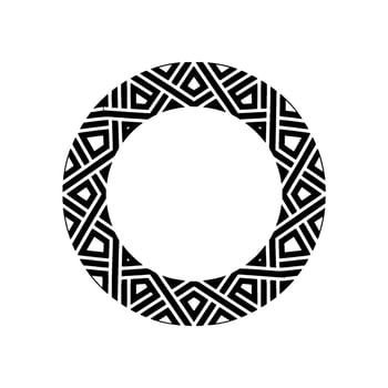 Geometric Circle Pattern, Minimalist , Abstract Art - Minimalism vector