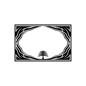 Geometric Cedar Frame, Symbolic Resilience vector