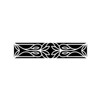 Art Deco Border, Geometric Ornament, Elegant, Ornamentation vector
