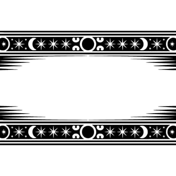 Geometric Border Frame, Minimalist , Subtle Texture vector