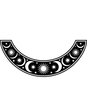 Celestial Cycle, Minimalist Moon Star, Stars vector