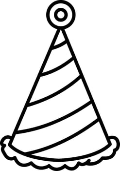 Party Hat Celebration Decoration Fun Birthday vector