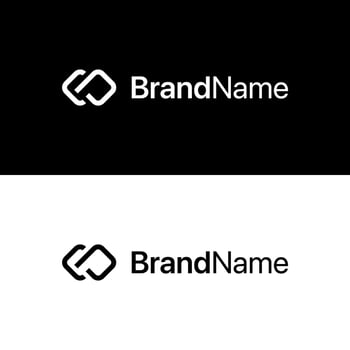 modern letter CP or CP infinity logo concept vector