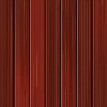 Red wood background. vector