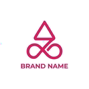 Modern Brand logo design vector