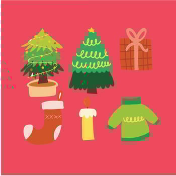 Christmas Day Illustration vector