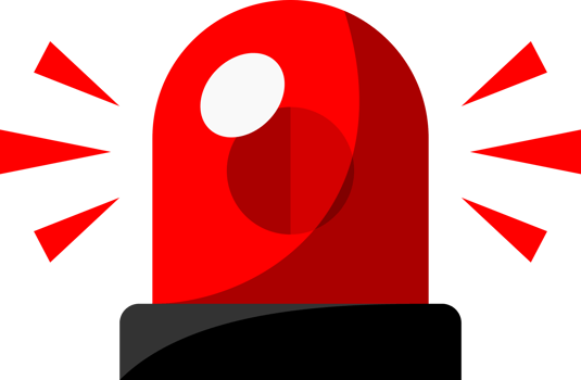 Icon siren red png