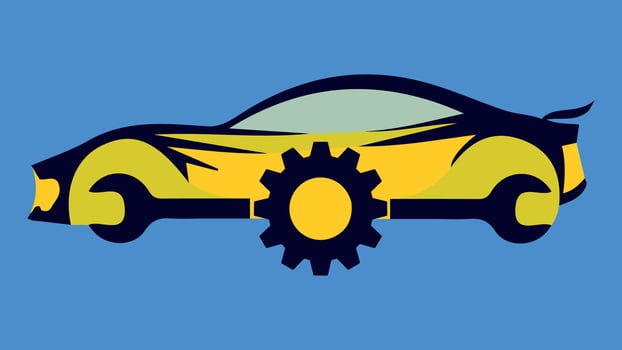 Car service logo vector