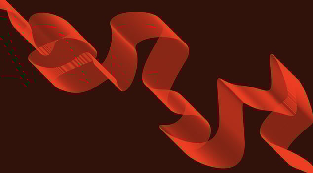 Wavy Blend Curved Lines Design Background Orange Color Abstract Illustration vector