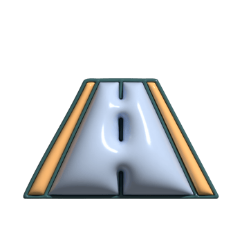 Adorable 3D Aircraft Takeoff and Landing Symbols png