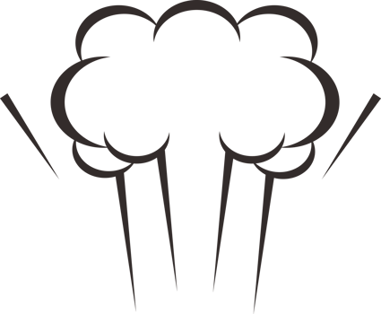explosion element design png