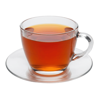 A Cup of English Breakfast Tea Isolated on a Transparent Background. Cut Out, Clipping Path. png
