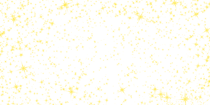 Bright yellow sparkling starfield effect with scattered twinkles isolated on transparent background. Ideal for magical overlays and festive designs png