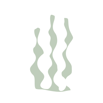 a green sticker of a wave on a transparent background png