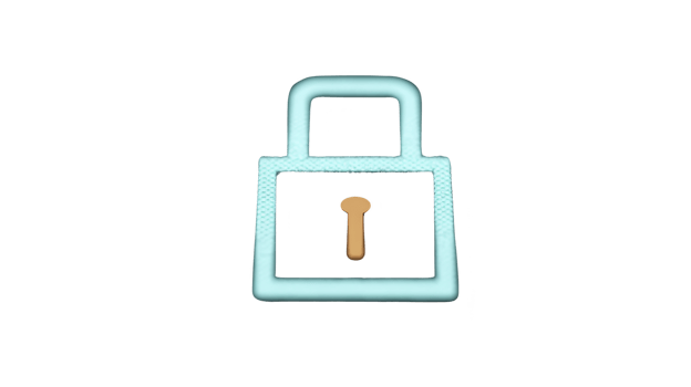 Glowing blue padlock icon with keyhole symbolizes security and protection. design is simple and modern, conveying sense of safety and privacy png