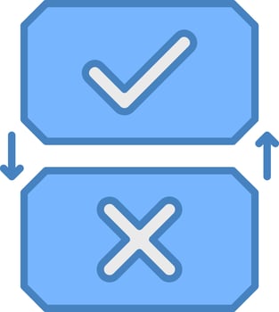 Buttons Geometric Icon Piece vector