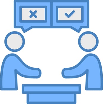 Mentoring Clear UX Symbol vector