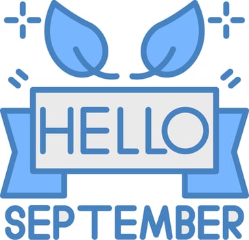 September Clear UX Symbol vector