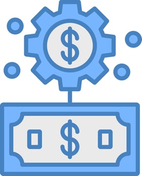 Cash Creative Frame Token vector