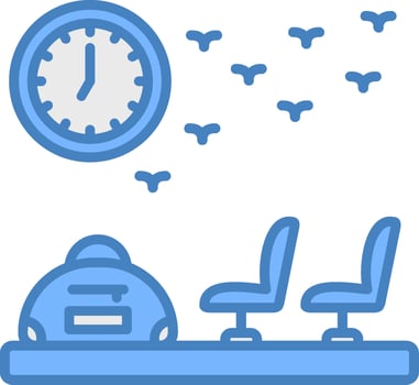 Waiting Room Modular System Token vector