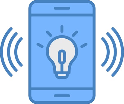 Telecommunication Isometric App Unit vector