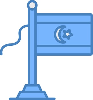 Libya Flag Creative Design Token vector