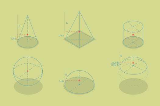 3D Isometric Flat Illustration of Center Of Gravity, Balance Point vector