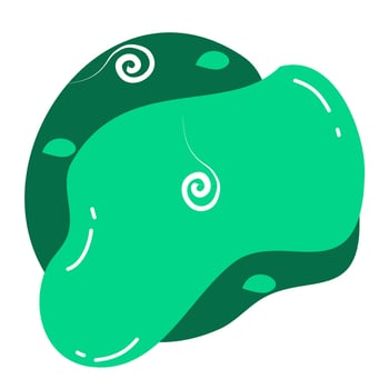Abstract fluid design element colorful Colorful bubble badges vector