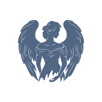 Goddess Looking over her shoulder in Calm Aura,6 vector