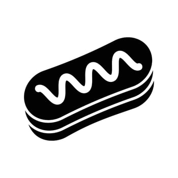Eclair Food Clipart vector