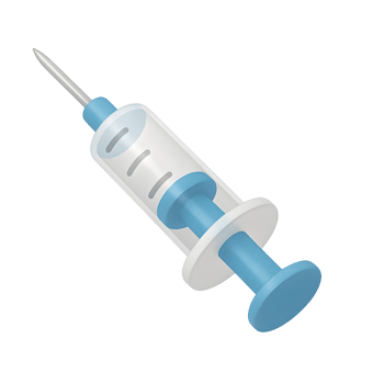 Syringe medical tool for injection and vaccination png