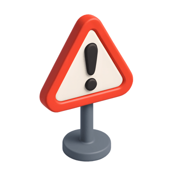 Warning sign alert caution hazard safety png